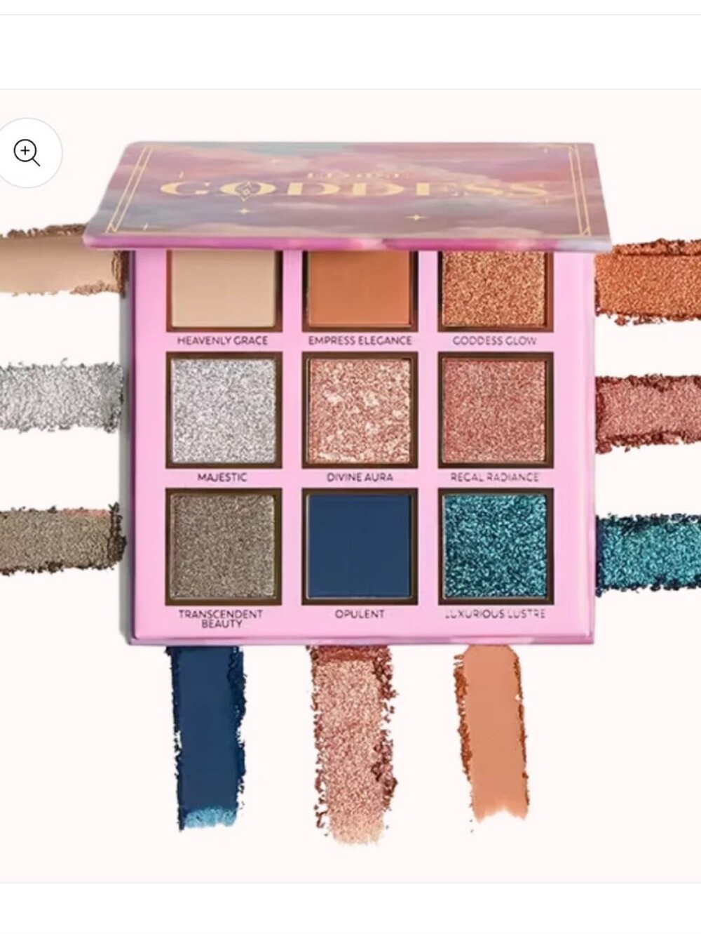Eloise Beauty Goddess Eye Shadow Palette. New Im Box